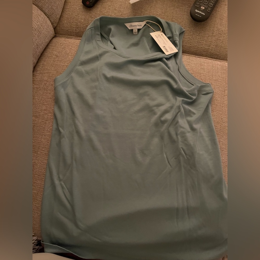 Large tank pajama top and shorts from the Company Store